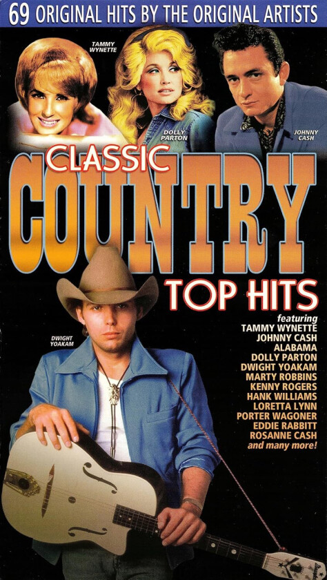 Diverse Artister Classic Country Top Hits CD