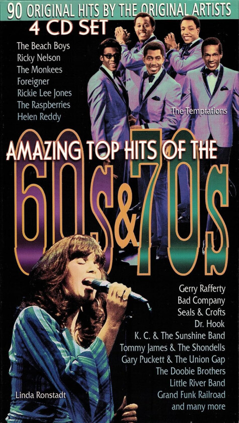 Diverse Artister Amazing Top Hits Of The 60's & 70's CD