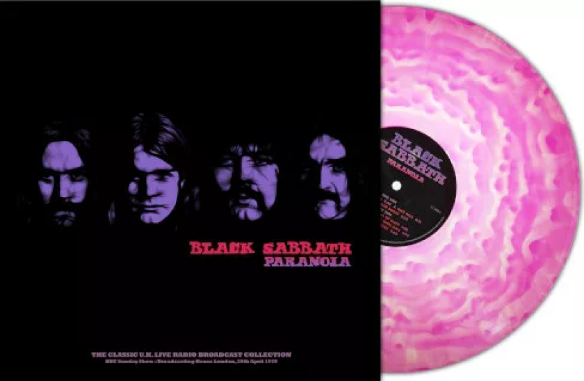 Black Sabbath Paranoia BBC Sunday Show, London 1970 LP/Vinyl