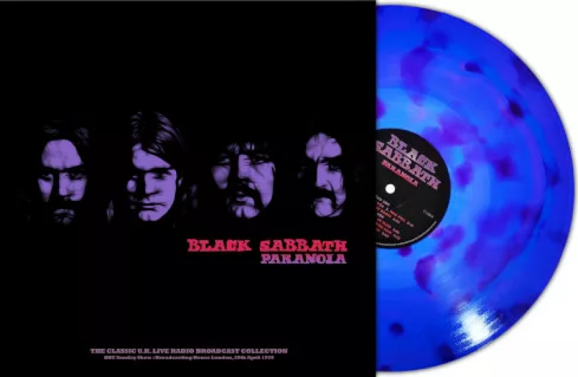 Black Sabbath Paranoia BBC Sunday Show, London 1970 LP/Vinyl