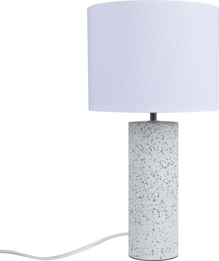 Antiga bordlampe - Hvit