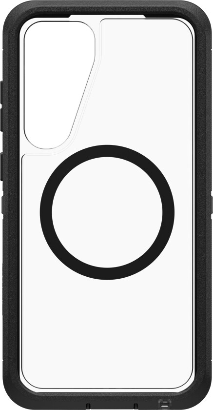 OtterBox Galaxy S25+ Defender XT deksel (gjennomsiktig/sort)