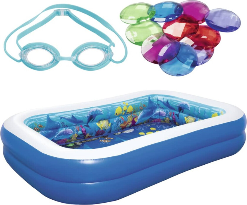 Undersea Adventure Oppblåsbart basseng 54177