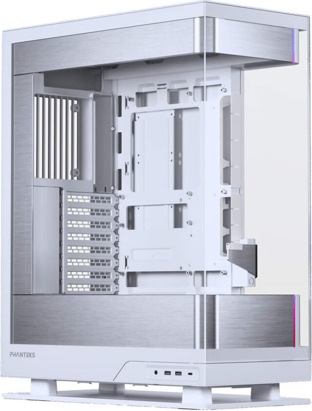 Evolv X2 Case Silver White Mid Tower (hvit)