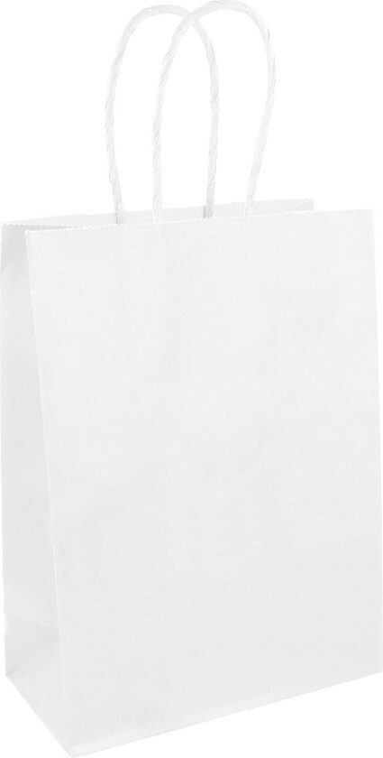 Bilde av Gavepose med Håndtak Hvit