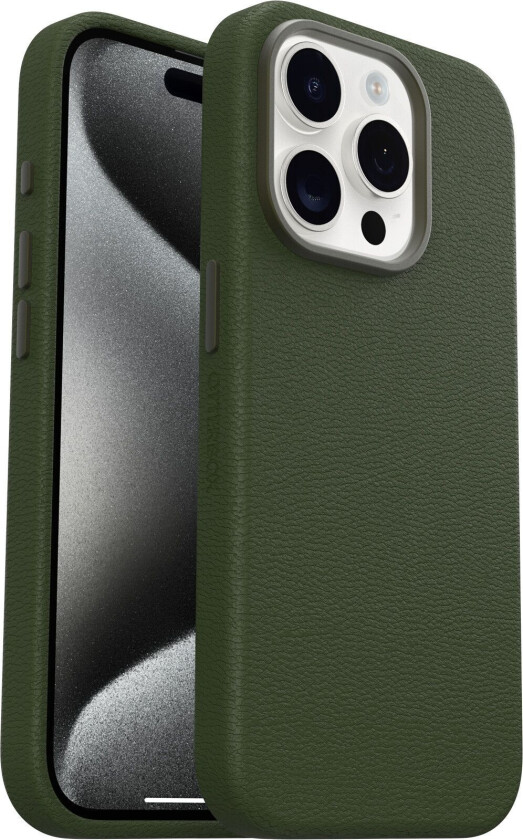 Symmetry Series Cactus Leather Magsafe Iphone 15 Pro Max Grønn