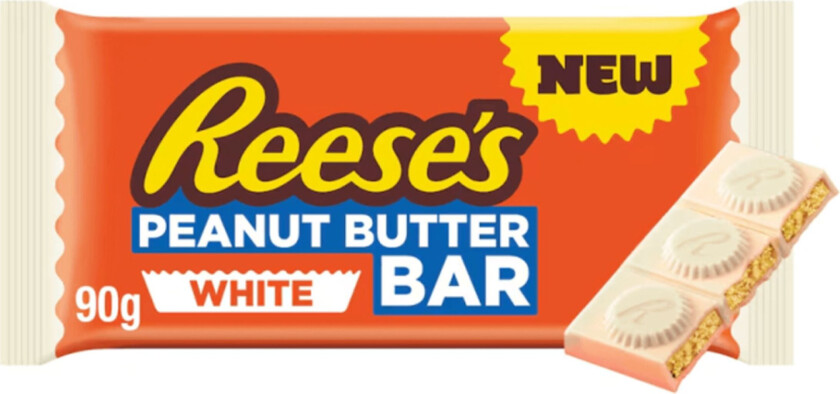 Reeses Peanut Butter Bar White - 90 gram