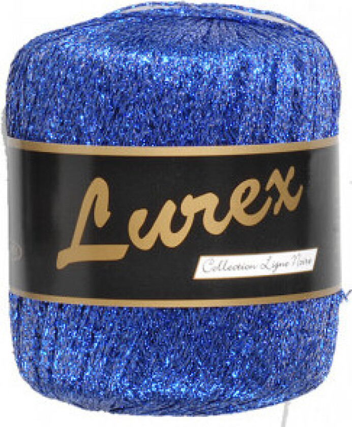 Lammy Lurex Garn 06 Royal Blå