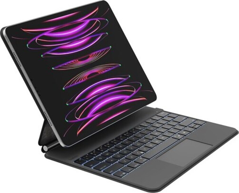 iPad Pro 13" (M4) Pro tastaturdeksel (sort)