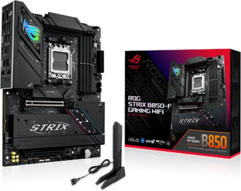 Bilde av ROG STRIX B850-F GAMING WIFI Hovedkort