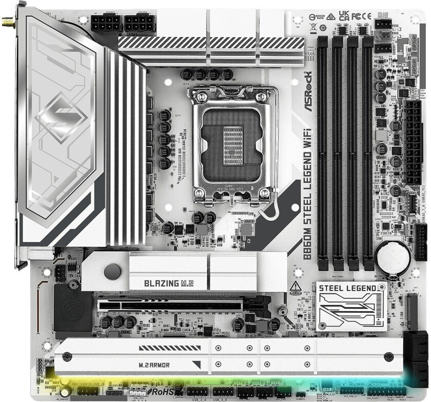 ASRock B860M Steel Legend WiFi Hovedkort