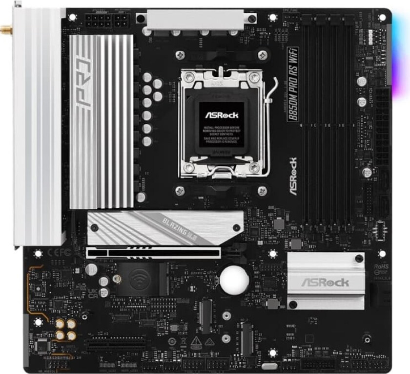 ASRock B850M Pro RS WiFi Hovedkort