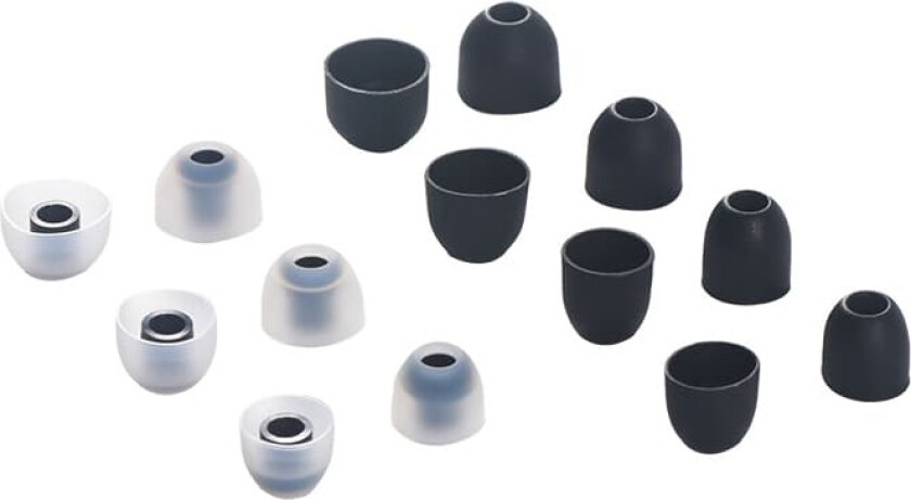 7 par øreputer for Sony WF-1000XM3/WF-1000XM4 Sort