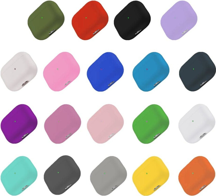 Airpods Pro-deksel - 18 farger