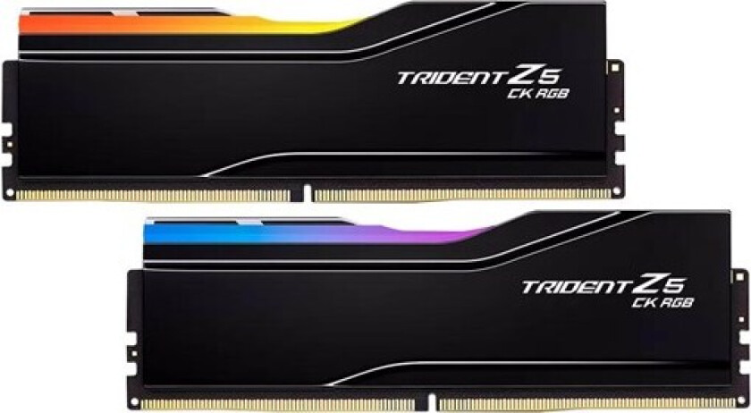 Bilde av Trident Z5 CK RGB DDR5-8800 - 480GB - CUDIMM for Intel - CL42 - Dual Channel (2 pcs) - Intel XMP - Svart med RGB