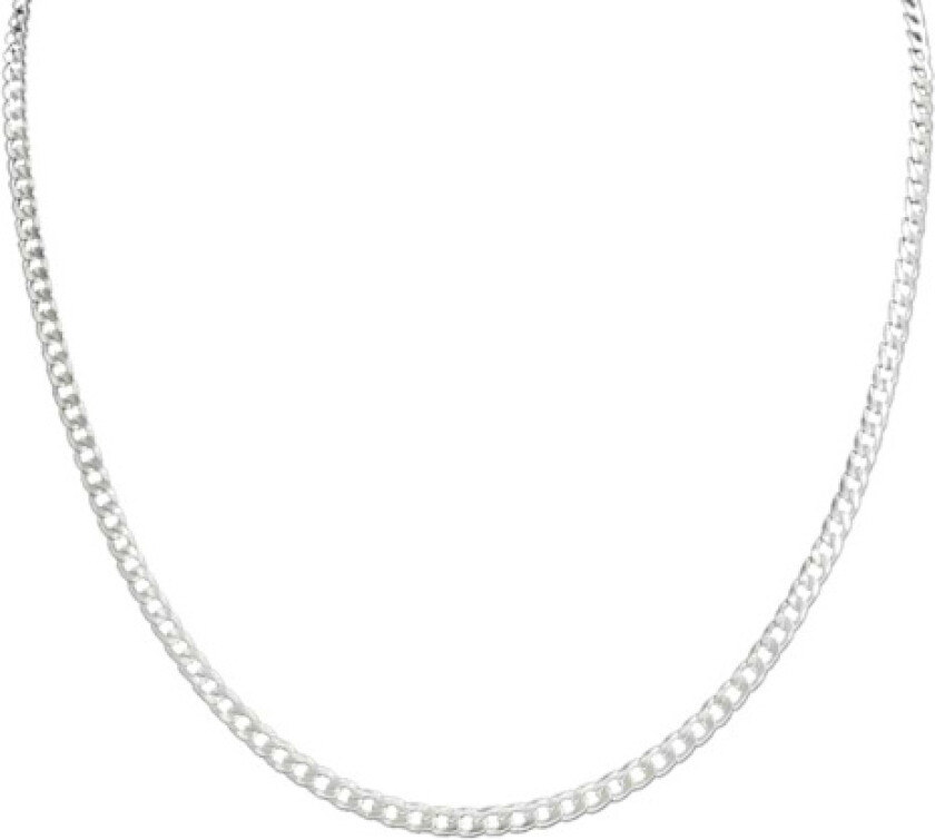 Sølvkjede halskjede kjede kjede lenke sølv 3,5 mm