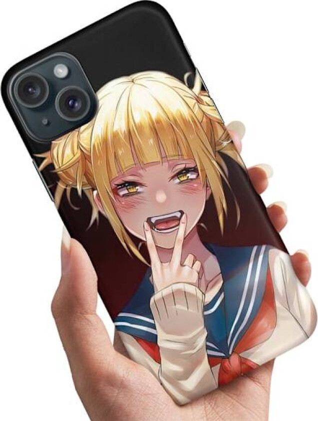 iPhone 15 - Deksel/Mobildeksel Anime Himiko Toga