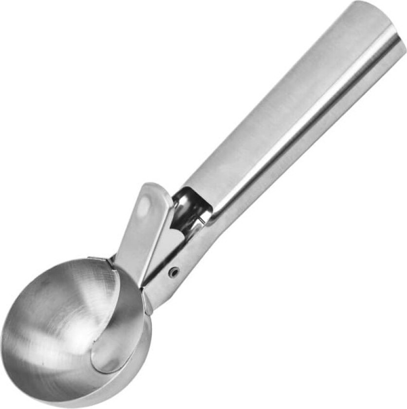 Stor iskremskje - rustfritt stål 0