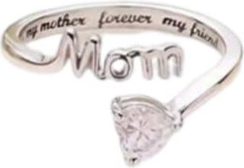 INF Vakker ring til morsdagen Sølv 19 mm