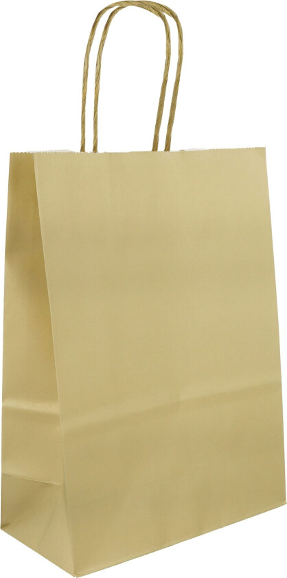 Gavepose med Håndtak Gull