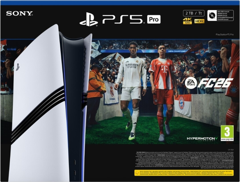 Bilde av PlayStation 5 Pro-konsoll – EA SPORTS FC™ 26-pakke