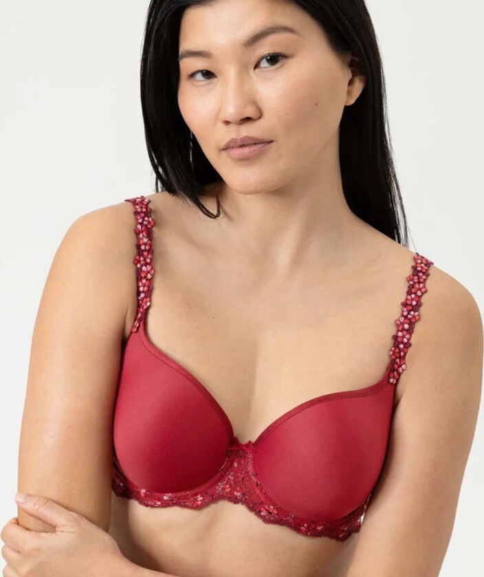 Delightful BH med bøyle, rød, Størrelse: 80E, Kvinner
