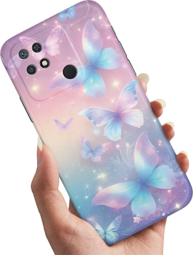 Xiaomi Redmi 10C - Deksel/Mobildeksel Butterflies