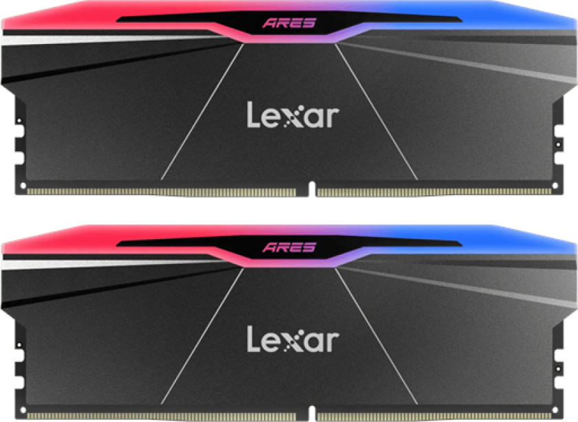 ARES RGB 2nd Gen DDR5-6000 - 48GB - CL26 - Dual Channel (2 pcs) - AMD EXPO & Intel XMP - Svart med RGB