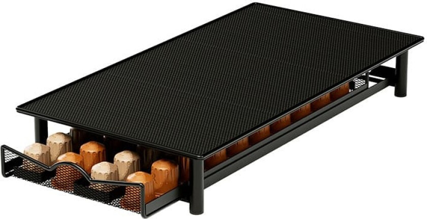 Bilde av Kapselskuff for oppbevaring av 40 kapsler, Nespresso kapselholder Sort