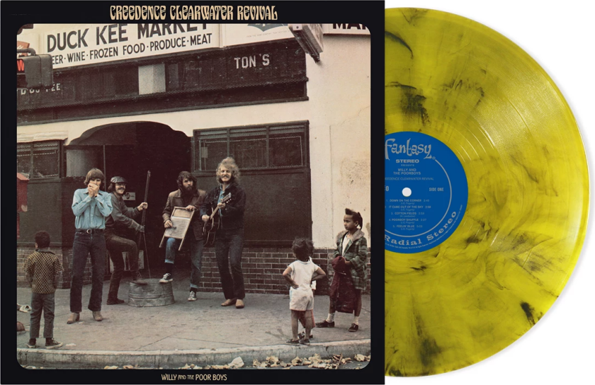 Creedence Clearwater Revival - Willy And The Poor Boys (Yellow Smo (LP)