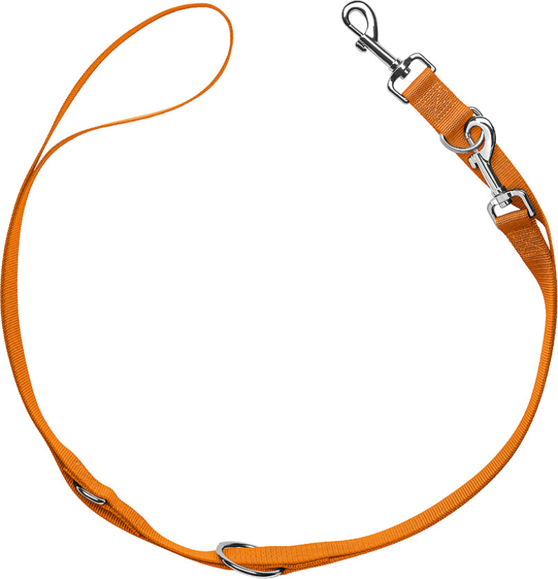 HUNTER justerbart bånd London, oransje - 200 cm lang, 10 mm bred