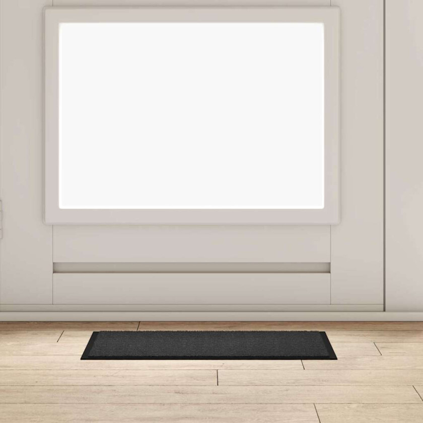 Dørmatte Antrasitt 40 x 60 cm Teddy-stoff