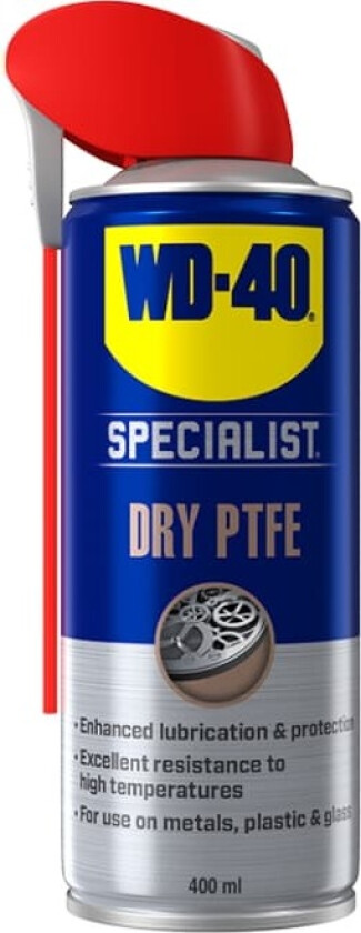 Tørr PTFE smøremiddel - 400 ml.