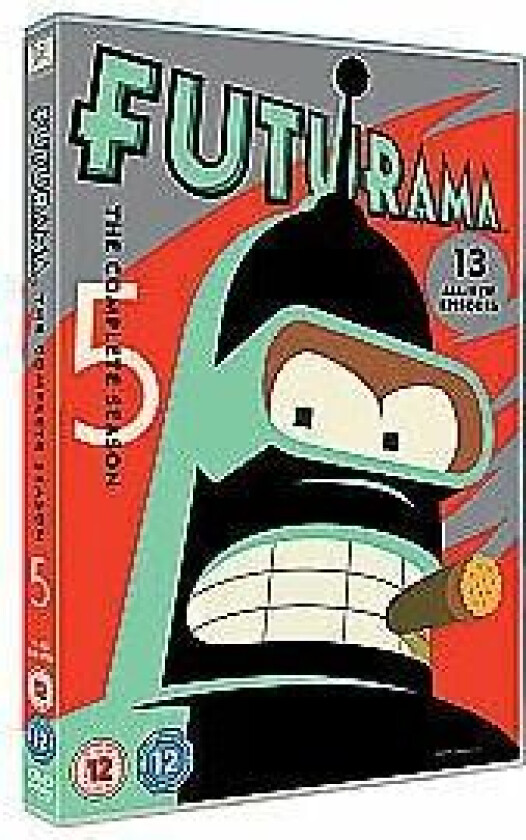 Futurama: Season 5 DVD (2011) Matt Groening Cert 12 2 Discs Region 2