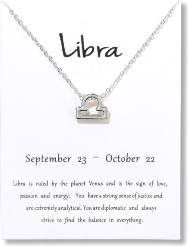 Gavehalskjede Zodiac Sign Wave Vågen halskjede