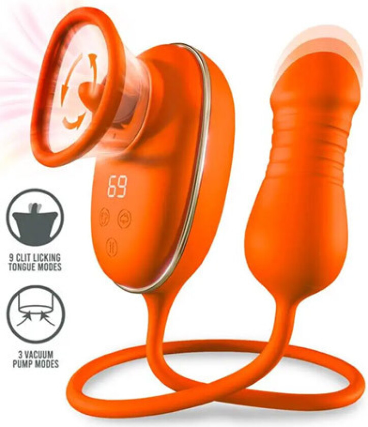 Lizer Tongue Stimulator, Vacuum Pump & Thrusting Egg Vibrator