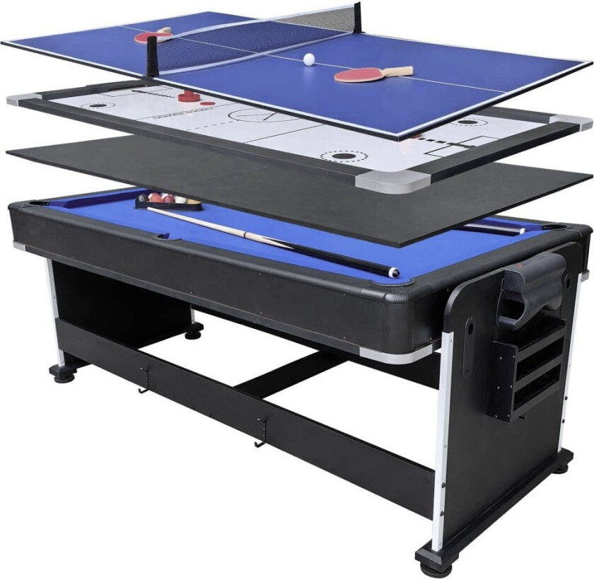 Bilde av Biljardbord 7´ 4-i-1