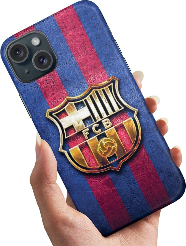 iPhone 15 - Deksel/Mobildeksel FC Barcelona