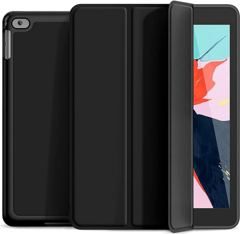 Trifold Deksel med stativ til iPad Pro 9,7" - Svart