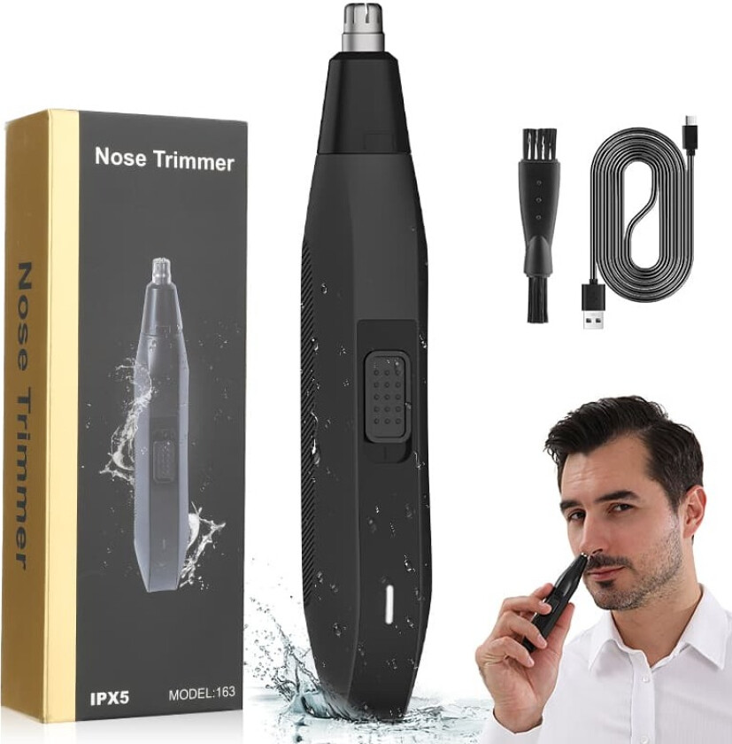 Trådløs elektrisk nesehårtrimmer 0
