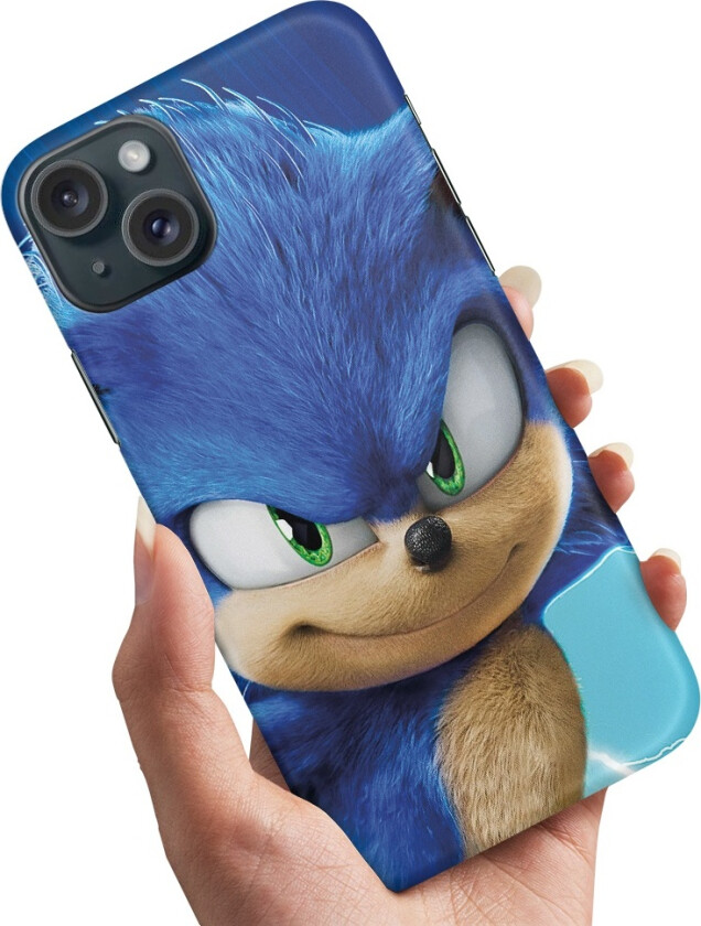 iPhone 15 - Deksel/Mobildeksel Sonic the Hedgehog