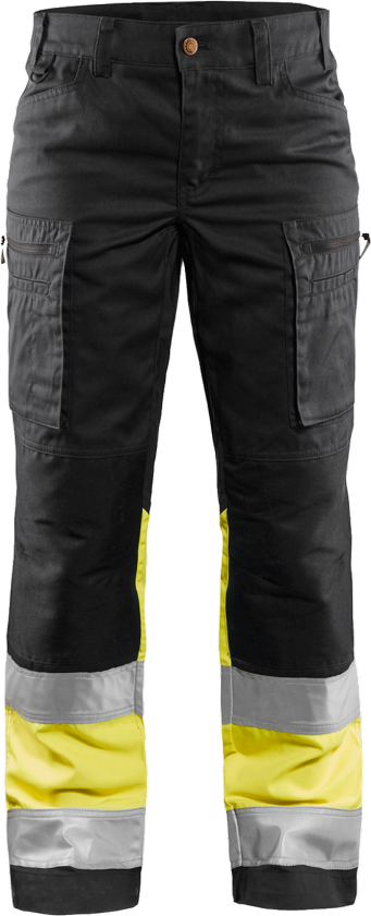 DAME HIGH VIS BUKS MED STRETCH