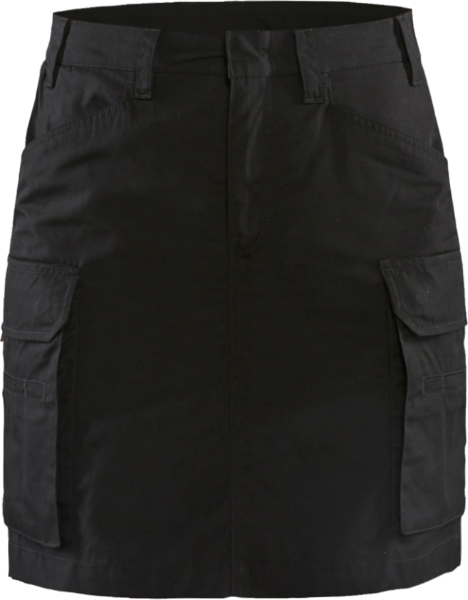 Blåkläder serviceskjørt 71481845, stretch, svart. Størrelse 36