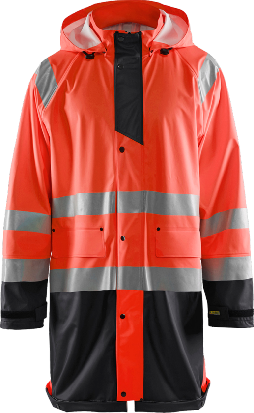 HIGH VIS REGNJAKKE LEVEL 1 HIG