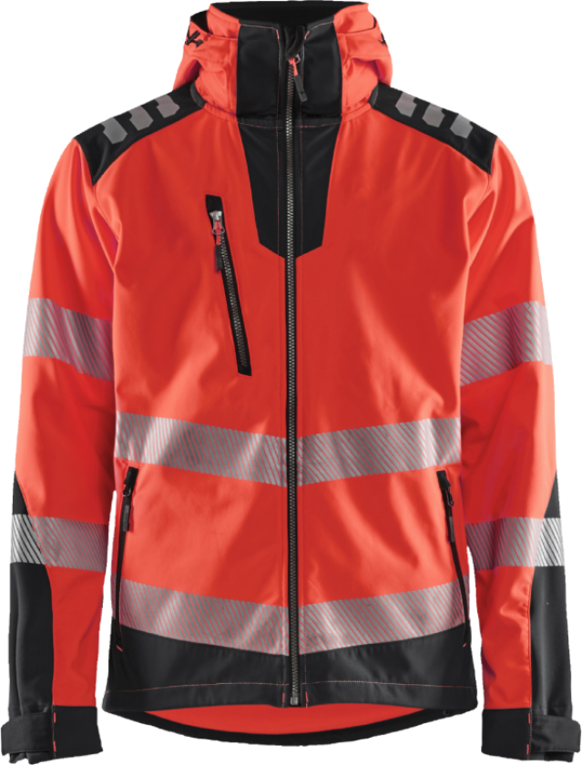 HIGH VIS SOFTSHELL JAKKE HIGH