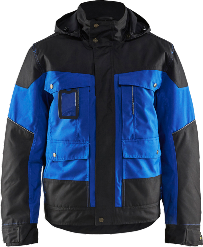 VINTER JAKKE KOBOLTBLÅ/SORT S