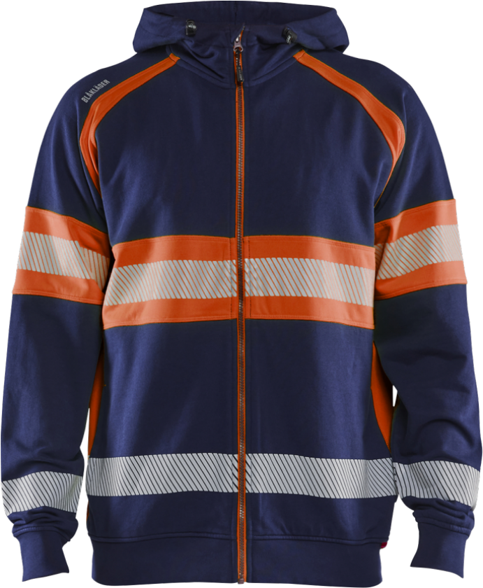 HIGH VIS HÆTTETRØJE