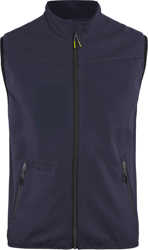 SOFTSHELL VEST MØRK MARINEBLÅ/