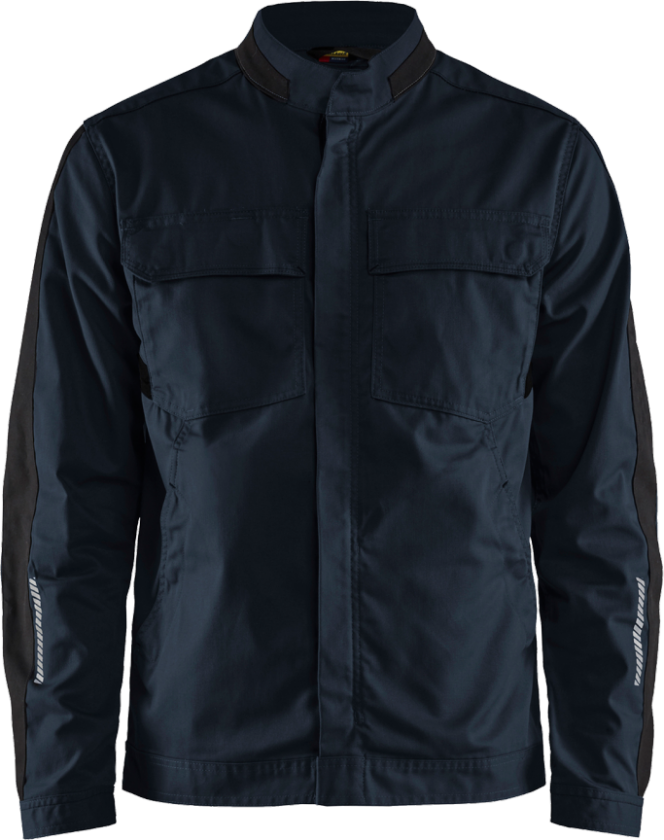 INDUSTRI JAKKE STRETCH MØRK MA