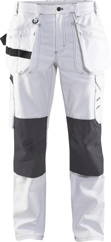 DAME BUKS HVID/MØRK GRÅ D23